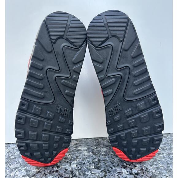 Nike Air Max 90 Wolf Grey Dark Grey 537384-039 Men’s Size 11 - Picture 6 of 10